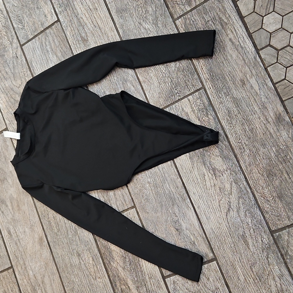 Missguided + Classic Black Bodysuit Size XS Excellant Condition